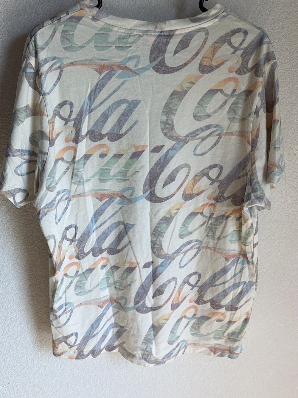 Kith x Coca-Cola All-Over Print Mott Tee - Size Medium - Picture 2 of 6